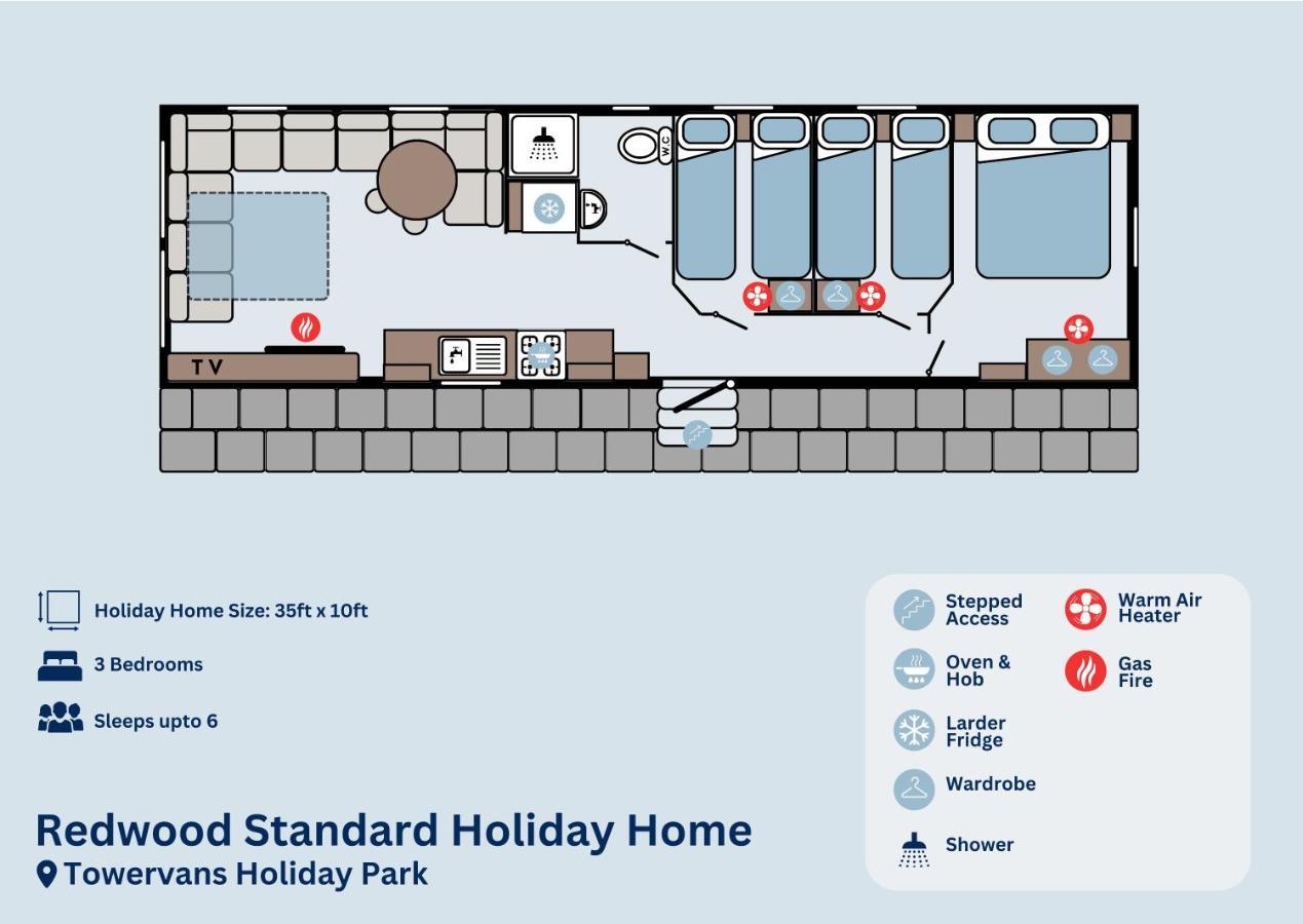 Redwood Standard Holiday Home Мейбълторп Екстериор снимка